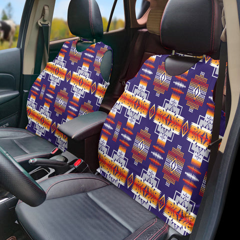 Powwow StoreGBNAT0004 Pattern Native Vest Style Car Seat Cover