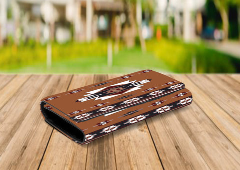 Powwow StoreGBNAT00012 Pattern Native Foldable Wallet
