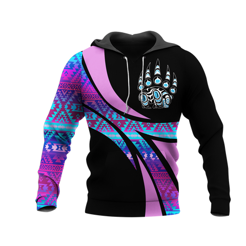 Powwow StoreHD0011852 Pattern Native Pride 3D Hoodie