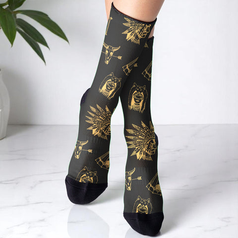 250328M01 Native American Fit Socks