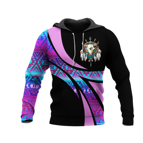 Powwow StoreHD0011853 Pattern Native Pride 3D Hoodie