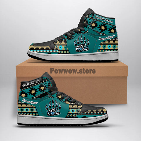 Powwow StoreJDS0109 Pattern Native Shoes