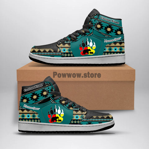 Powwow StoreJDS0111 Pattern Native Shoes