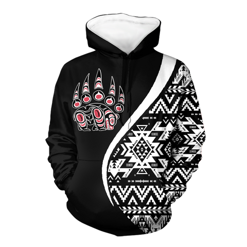 Powwow StoreHD0012319 Pattern Native Pride 3D Hoodie