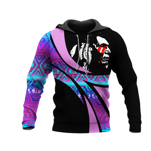 Powwow StoreHD0011854 Pattern Native Pride 3D Hoodie