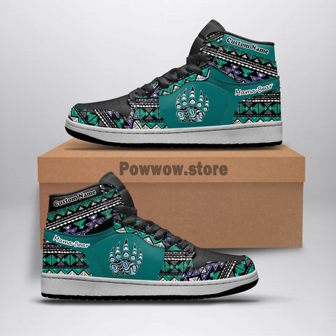 Powwow StoreJDS0116 Pattern Native Shoes