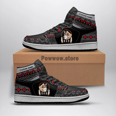 Powwow StoreJDS0118 Pattern Native Shoes