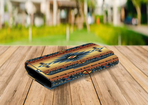 Powwow StoreGBNAT00057 Pattern Native Foldable Wallet