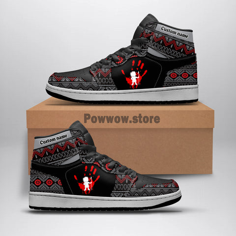 Powwow StoreJDS0121 Pattern Native Shoes