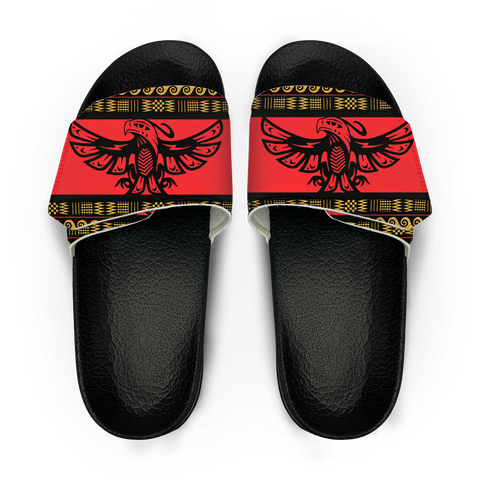 Powwow StoreGBNAT00048 Pattern Native American Magic Sticker Slippers