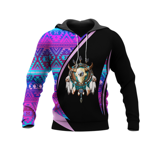 Powwow StoreHD0011858 Pattern Native Pride 3D Hoodie