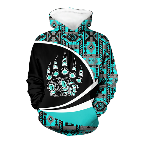 Powwow StoreHD0011337 Pattern Native Pride 3D Hoodie