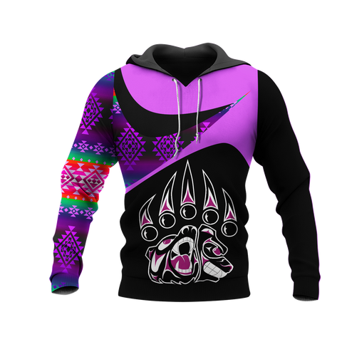 Powwow StoreHD0011403 Pattern Native Pride 3D Hoodie