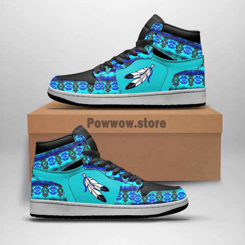 Powwow StoreJDS027 Pattern Native Shoes