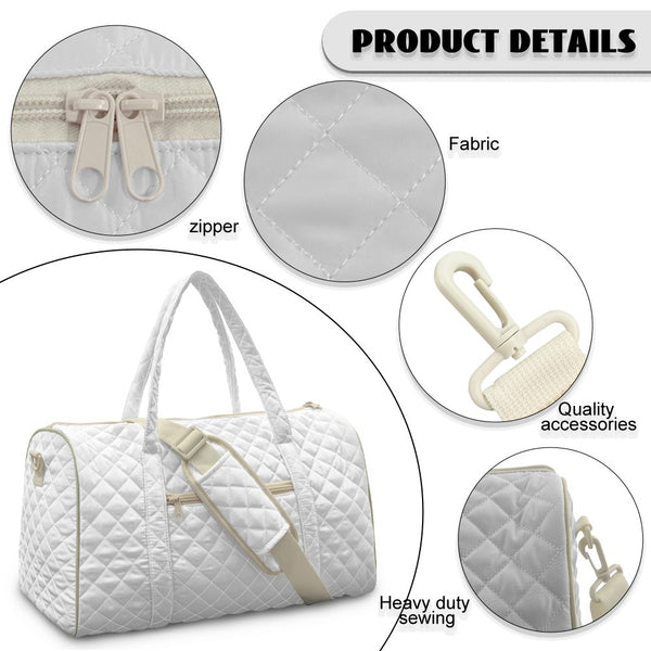 GB-NAT00644 Native American Quilted Travel Bag with Adjustable