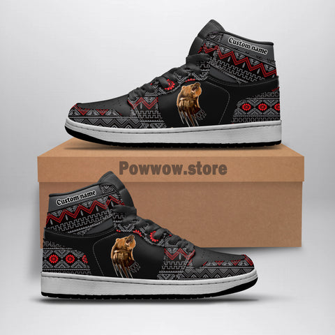 Powwow StoreJDS0124 Pattern Native Shoes