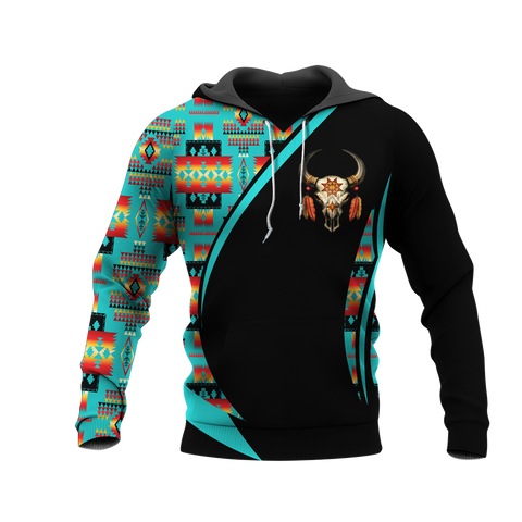 Powwow StoreHD0011861 Pattern Native Pride 3D Hoodie