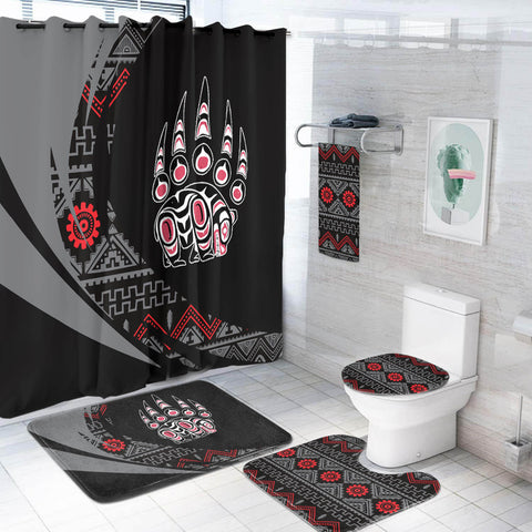 Powwow StoreBS000374 Pattern Native American Bathroom Set