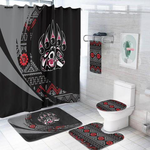 Powwow StoreBS000375 Pattern Native American Bathroom Set