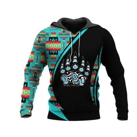 Powwow StoreHD0011863 Pattern Native Pride 3D Hoodie