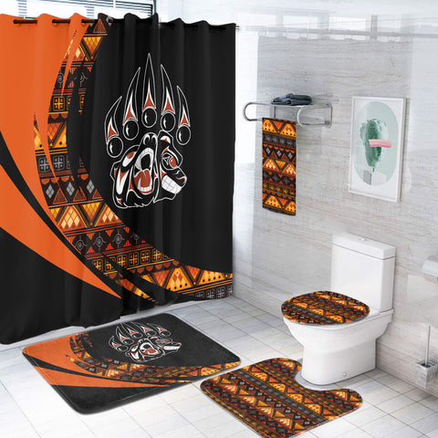 Powwow StoreBS000381 Pattern Native American Bathroom Set