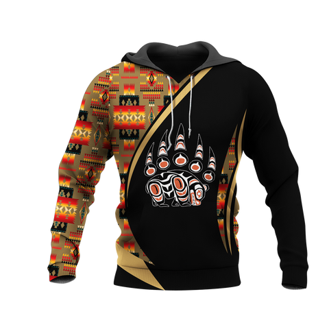 Powwow StoreHD0011864 Pattern Native Pride 3D Hoodie