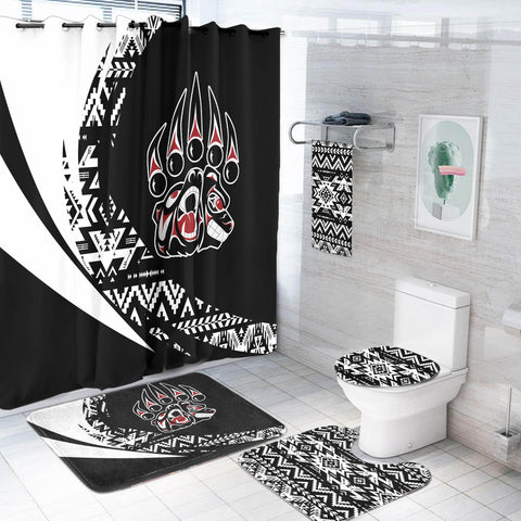 Powwow StoreBS000392 Pattern Native American Bathroom Set