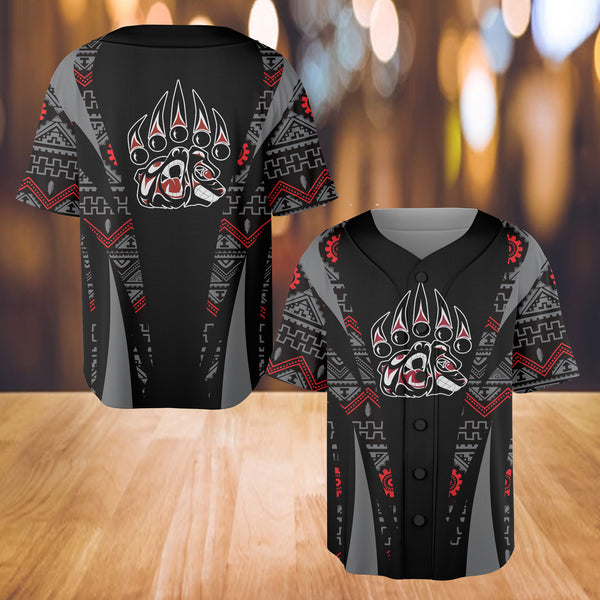 Happy Kwanzaa African Baseball Jersey - Tribal Pattern LT03