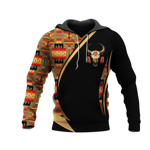 Powwow StoreHD0011865 Pattern Native Pride 3D Hoodie
