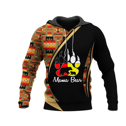 Powwow StoreHD0011866 Pattern Native Pride 3D Hoodie