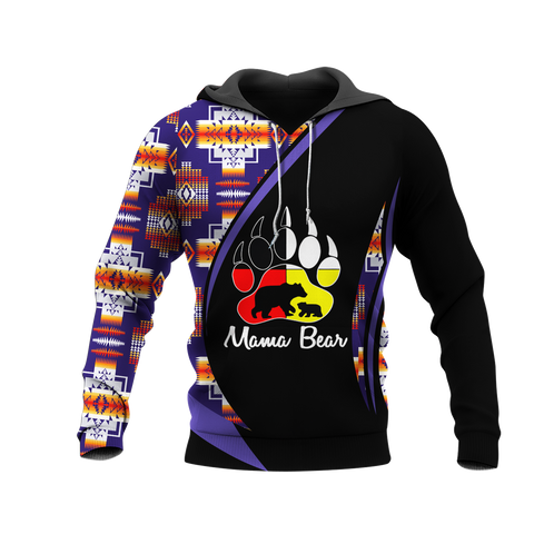 Powwow StoreHD0011867 Pattern Native Pride 3D Hoodie