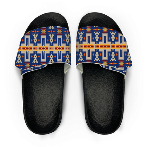 Powwow StoreGBNAT0006204 Pattern Native American Magic Sticker Slippers
