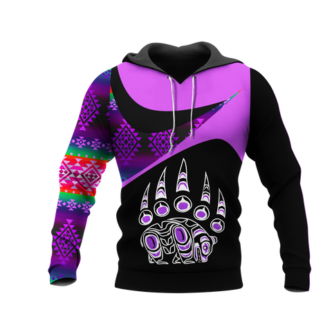Powwow StoreHD0011404 Pattern Native Pride 3D Hoodie