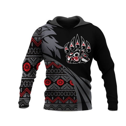 Powwow StoreHD0012323 Pattern Native Pride 3D Hoodie