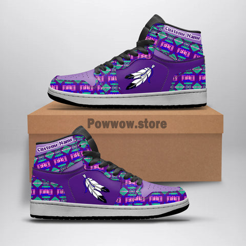 Powwow StoreJDS028 Pattern Native Shoes
