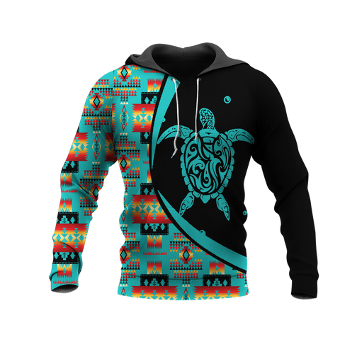 Powwow StoreHD0012252 Pattern Native Pride 3D Hoodie