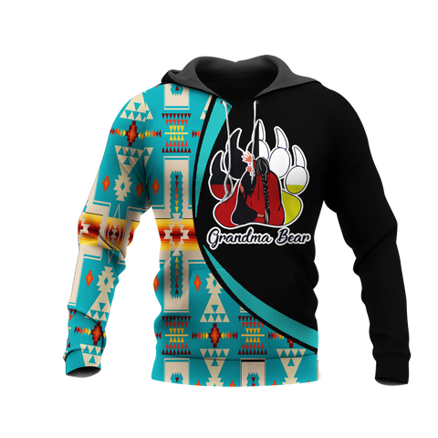Powwow StoreHD0012253 Pattern Native Pride 3D Hoodie