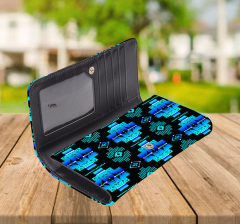 Powwow StoreGBNAT0072004 Pattern Native Foldable Wallet