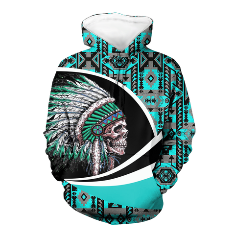 Powwow StoreHD0011339 Pattern Native Pride 3D Hoodie
