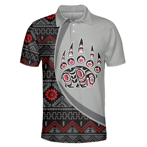 Powwow StorePOLO0011 Native American  Polo TShirt 3D