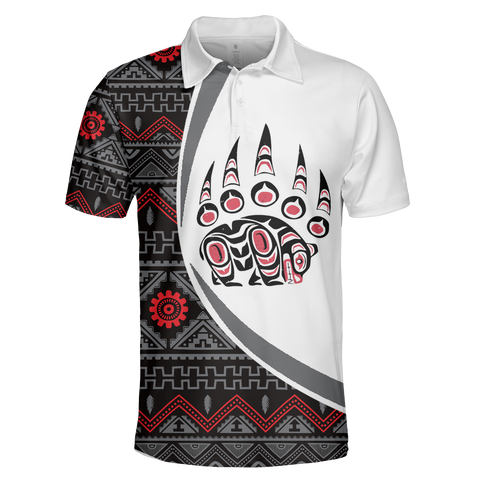 Powwow StorePOLO0008 Native American  Polo TShirt 3D