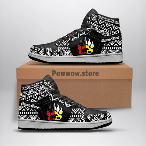 Powwow StoreJDS034 Pattern Native Shoes
