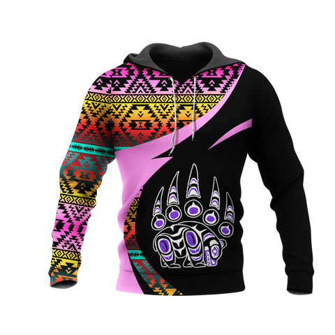 Powwow StoreHD0011317 Pattern Native Pride 3D Hoodie