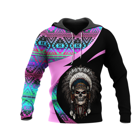 Powwow StoreHD0011323 Pattern Native Pride 3D Hoodie