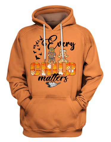 Powwow StoreHD000603 Orange Day Shirt,Every Child Matters TShirt  2D Hoodie