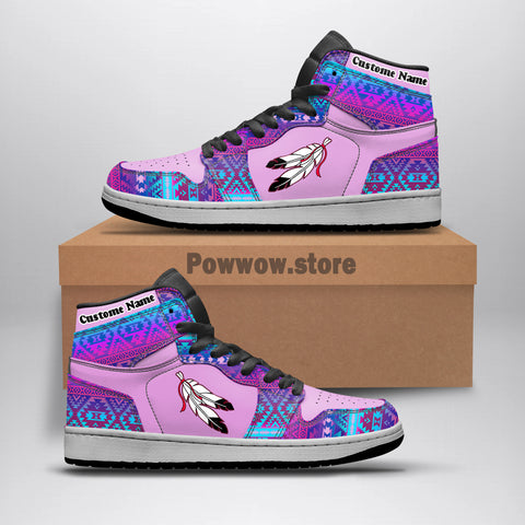 Powwow StoreJDS036 Pattern Native Shoes