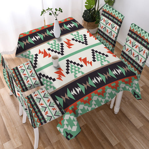 Powwow StoreTBC0031 Pattern Tribal Native Tablecloth