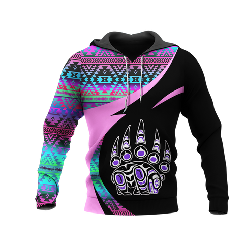 Powwow StoreHD0011324 Pattern Native Pride 3D Hoodie