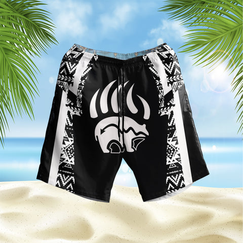 Powwow StoreGBHS00061 Pattern Native Hawaiian Shorts