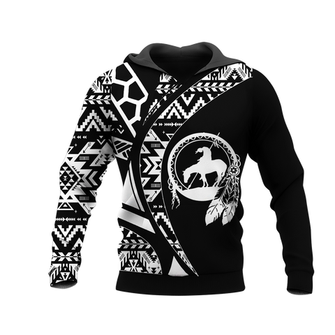 Powwow StoreHD0012443 Pattern Native Pride 3D Hoodie
